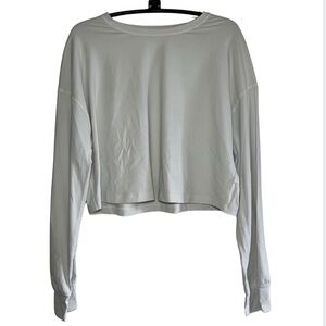Lululemon Athletica Soft White Long Sleeve Tee
